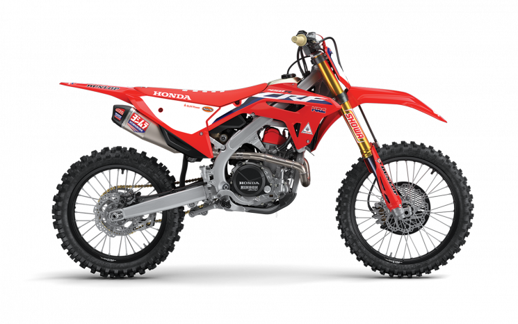 Honda CRF450RWE Rouge extrême 2022